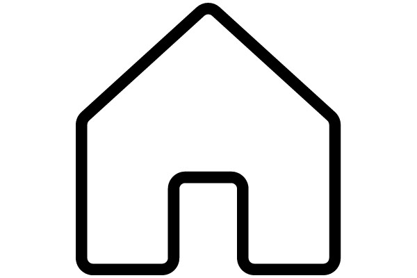 Simplistic Icon of a House