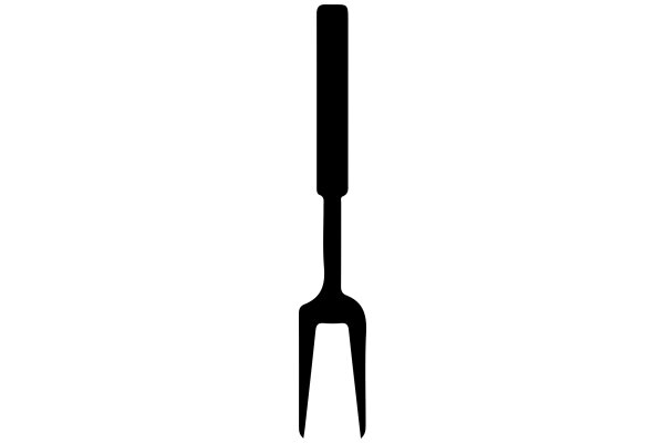 Simplistic Icon of a Fork