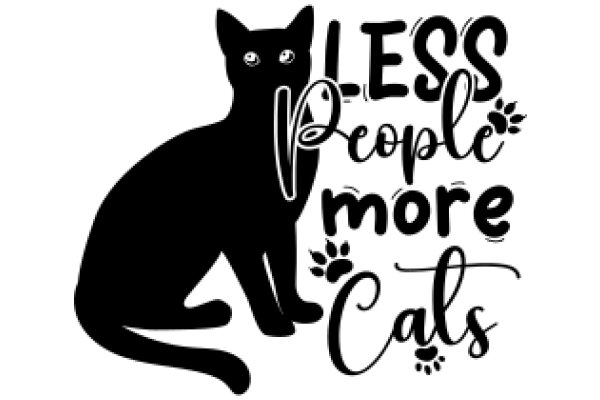 A Silhouette of a Cat with a Message of Inclusivity and Support