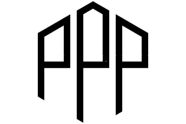 Stylized Logo of the Letter 'P'