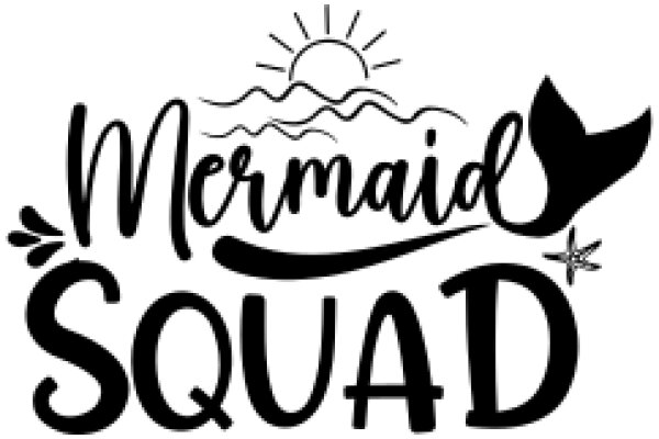 Mermaid Squad: A Whimsical Logo for a Children's Book