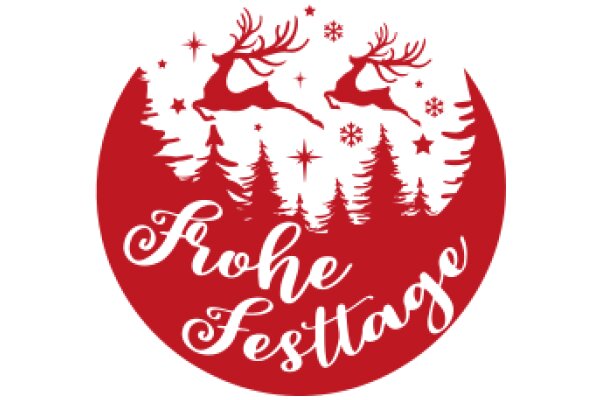 Frohe Festivities: A Red and White Christmas Celebration