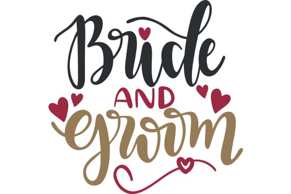 Celebrating the Joy of Marriage: A Bride and Groom Sign