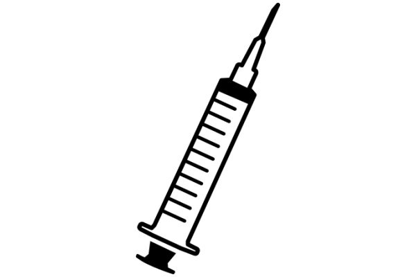 A Simple Illustration of a Syringe