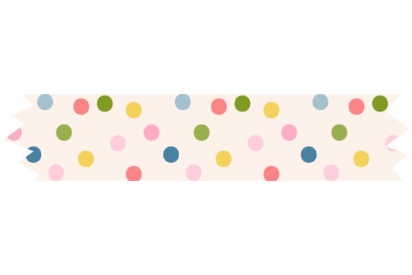 Colorful Polka Dot Banner