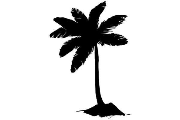 Silhouette of a Palm Tree