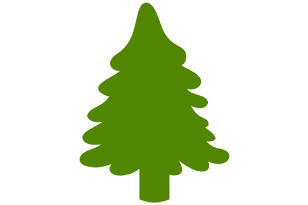 Simplistic Green Tree Icon