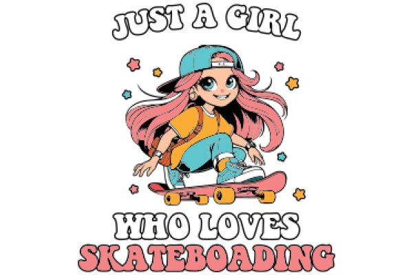 Just a Girl Who Loves Skateboarding