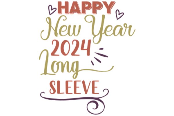 Happy New Year 2024: A Long Sleeve Shirt Design