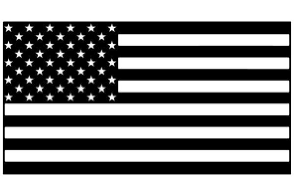 United States Flag with Stripes