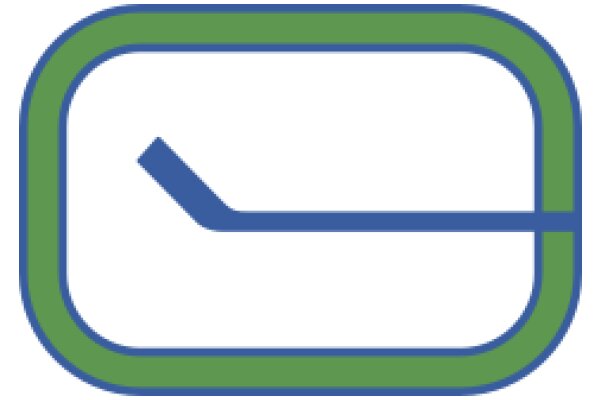 Digital Icon: A Graphic Representation of a Hockey Stick