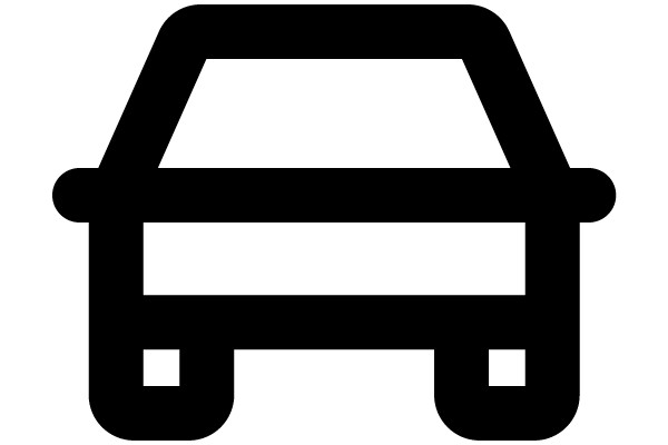 Simplistic Icon of a Car