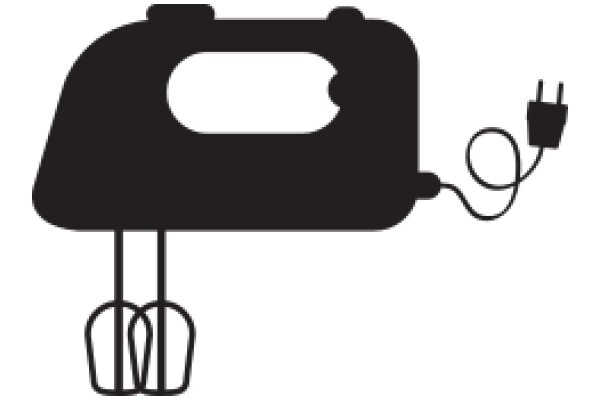 A Stylized Illustration of a Printer with a Power Cord