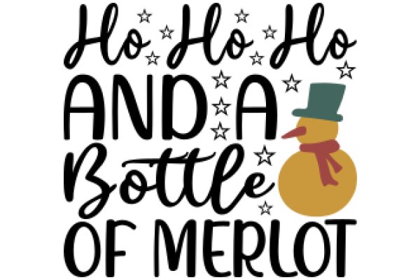 Holiday Cheer: A Festive Greeting from Merlot