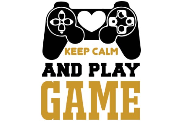 Keep Calm and Play Game: A Heartwarming Gaming Motto