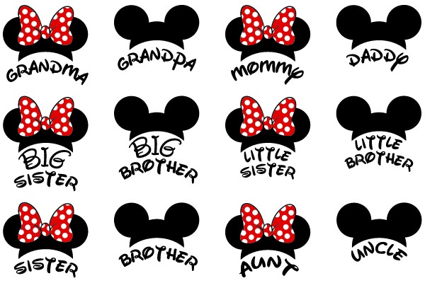 A Collection of Disney-Inspired Family Member Names