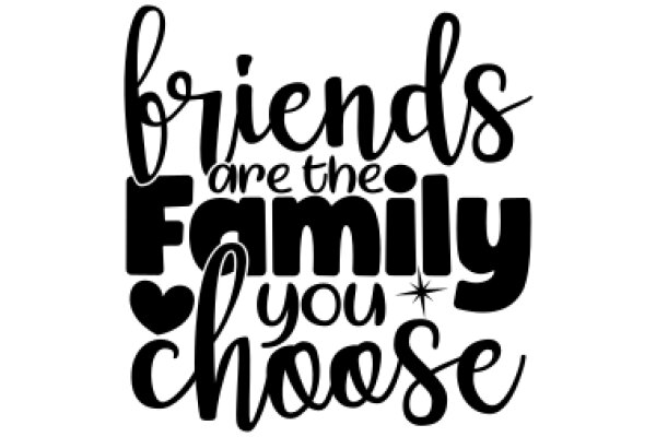 Friends Are the Family You Choose: A Heartfelt Affirmation