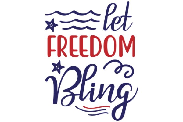 Let Freedom Swing: A Graphic Design for a Patriotic Message