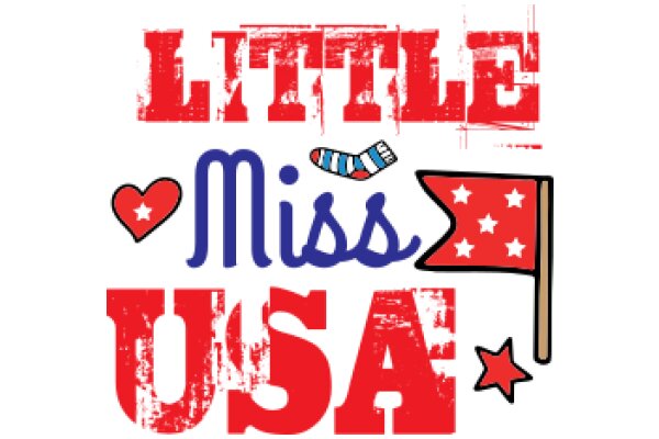 Little Miss USA: A Playful Tribute to the American Spirit