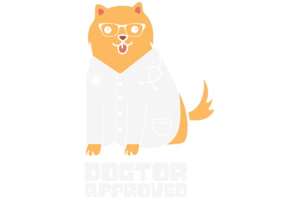 A Whimsical Illustration of a Cat-Doctor, Approved by the Medical Profession