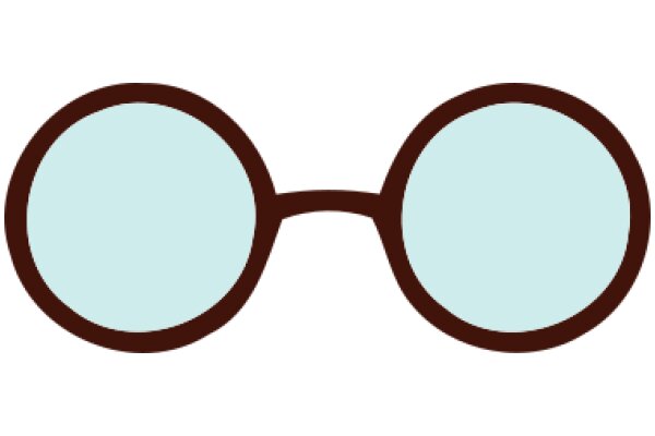 Stylish Blue Glasses with Brown Frames