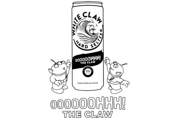 A Playful Advertisement for White Claw Hard Seltzer