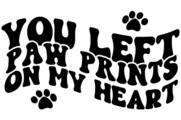 A Playful Paw Print Design