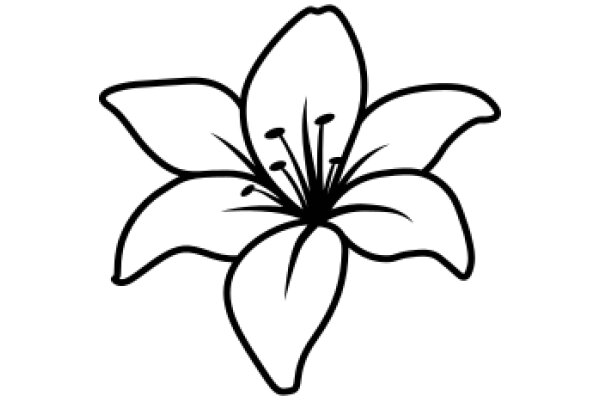 Simplistic Flower Illustration