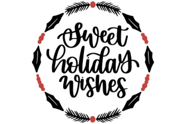 Sweet Holidays Wishes: A Festive Greeting