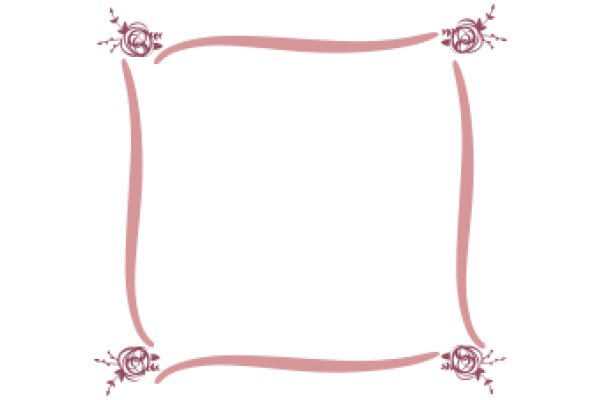 A Blank Canvas: A Rose-Bordered Frame