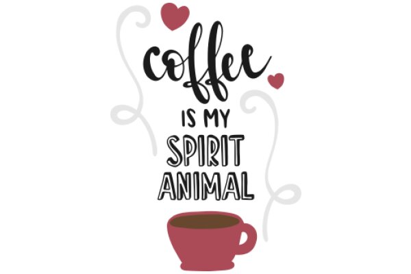 Coffee is My Spirit Animal: A Heartwarming Affirmation