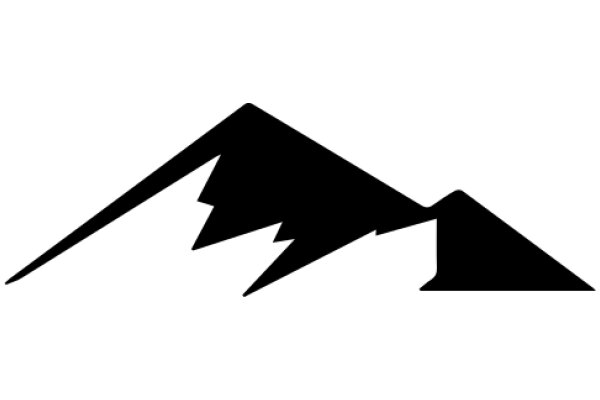 Simplistic Icon of a Mountain