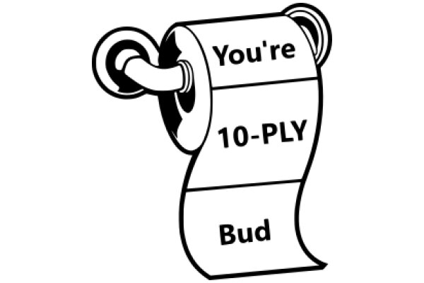 A Playful Take on Toilet Paper: 'You're 10-PLY Buddy'