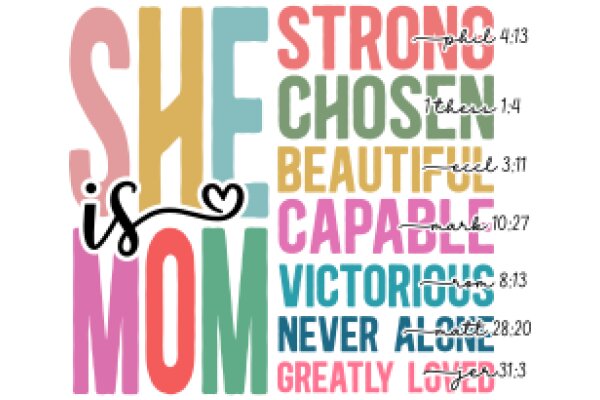 Celebrating Motherhood: A Colorful Tribute to the Strength and Beauty of Moms