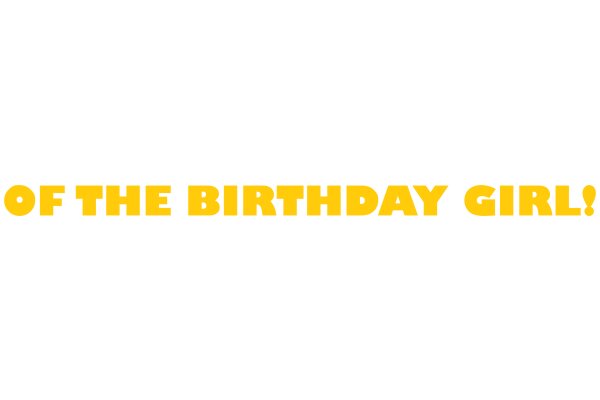 Celebrating a Birthday with a Yellow Banner