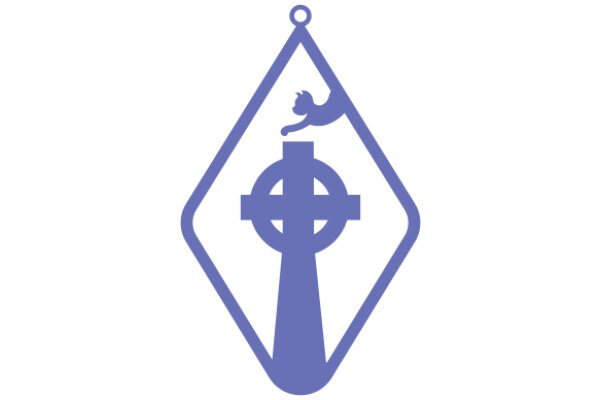 A Symbolic Emblem: A Cross with a Cat's Paw