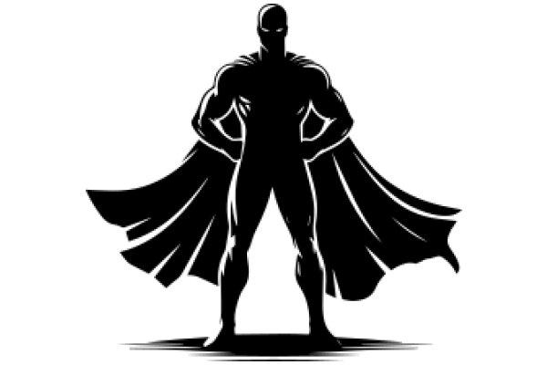 Superhero Silhouette: A Symbol of Strength and Courage