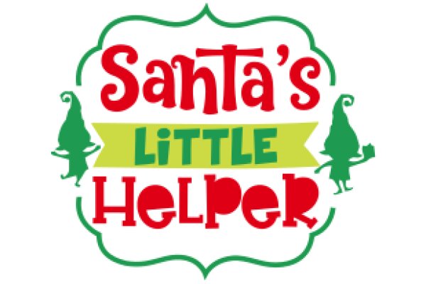 Santa's Little Helper: A Festive Logo for the Holiday Season