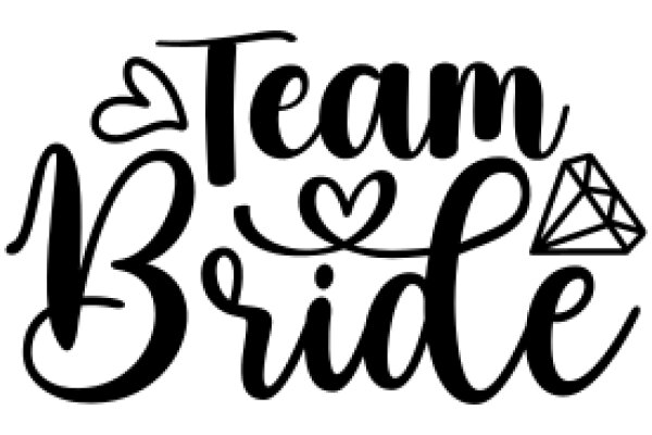 Team Bride: A Graphic Design for a Wedding Invitation