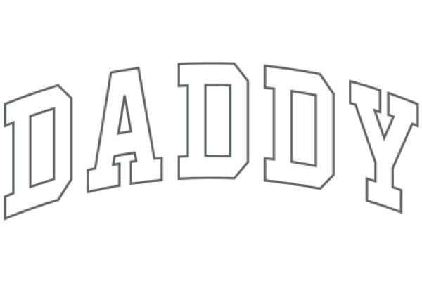 Simplistic Logo for a Brand Named 'Daddy'