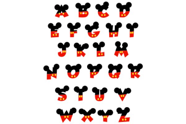 Disney Alphabet: A Playful Journey Through the World of Mickey Mouse