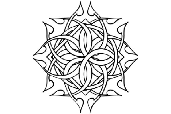 Intricate Geometric Design: A Mandala