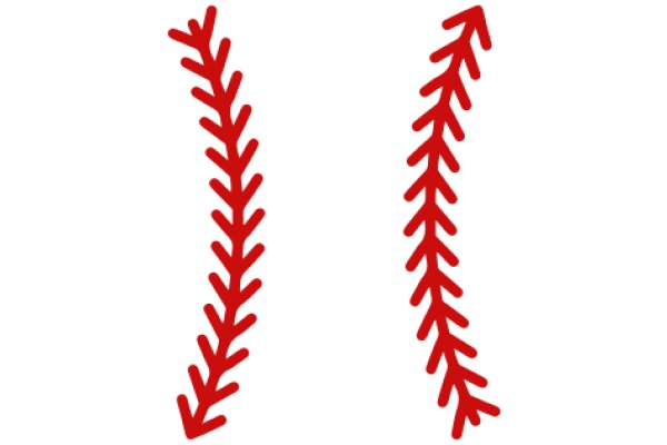 Simplistic Red Baseball Design