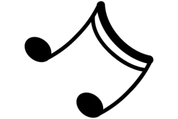 Simplistic Pixel Art of a Musical Note