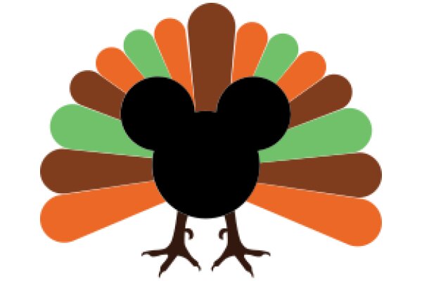 Vibrant Thanksgiving Turkey Decoration