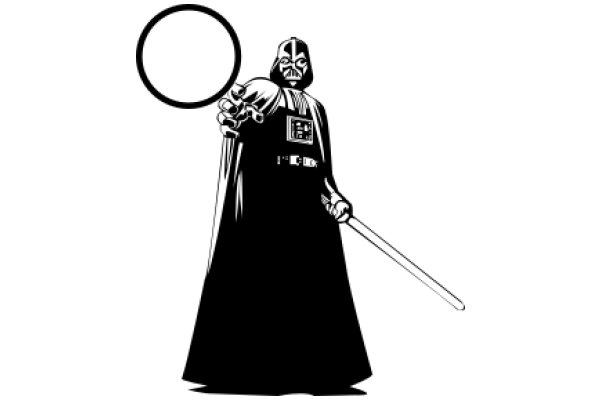 Darth Vader's Iconic Grip: A Illustration