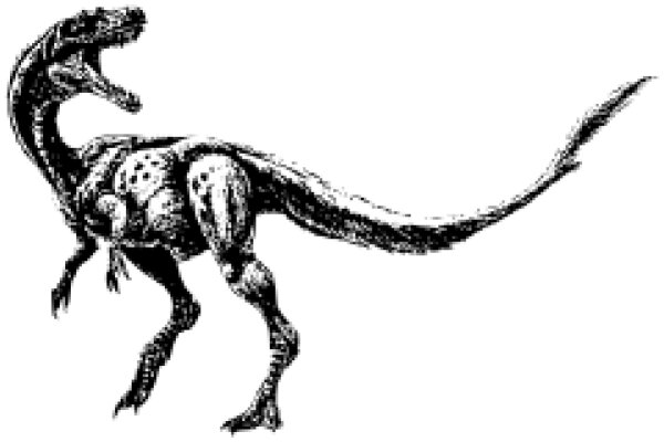 A Classic Illustration of a Velociraptor