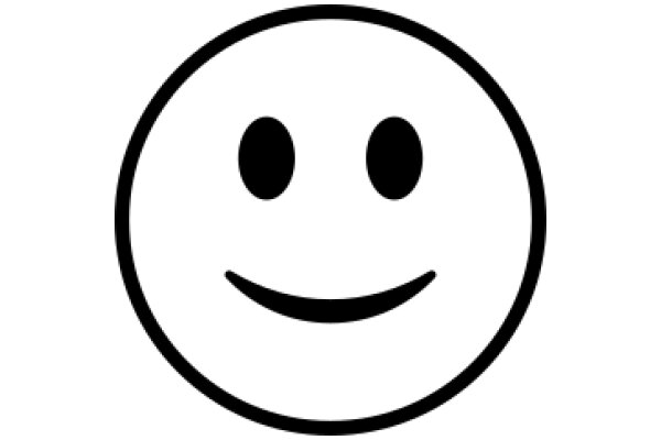 Simplistic Emoji-like Icon with a Smile