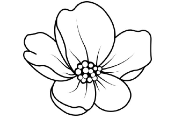 Stylized Flower Illustration