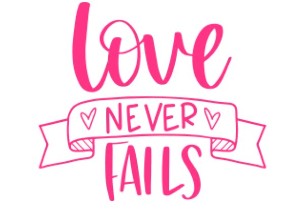 Love Never Fails: A Pink Affirmation